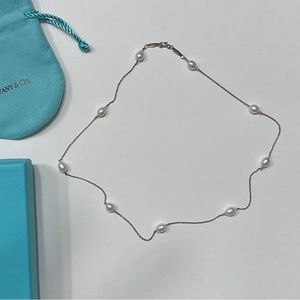 Authentic Tiffany & Co. “Pearls by the yard” necklace